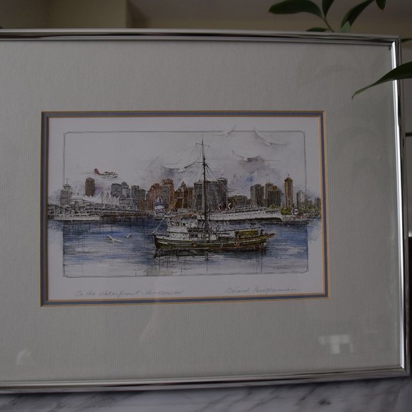 Vancouver Waterfront Framed Prints- Set of 2 - Picture 2 of 9